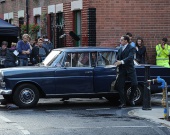Том Харди на съемках триллера "Легенды" в Лондоне