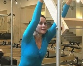 Ольга Кабо показала, как поддерживает себя в форме