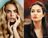Кара Делевинь поддержала Анджелину Джоли:: "Она - моя женщина-герой"