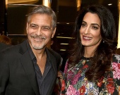 Амаль і Джордж Клуні на показі документального фільму в Лондоні