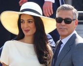 Джордж и Амаль Клуни впервые вышли на свидание