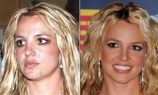 И завершает список, Бритни Спирс. Бритни на обложках журналов и Бритни в повседневной жизни, это две разные Бритни. Певице уже 31, а кожа ее по прежнему усыпана угрями. И завершает список, Бритни Спирс. Бритни на обложках журналов и Бритни в повседневной жизни, это две разные Бритни. Певице уже 31, а кожа ее по прежнему усыпана угрями.