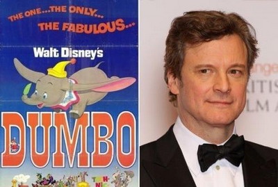 Колин Ферт плакал над мультиком "Дамбо": "Мать слоненка запирают в клетке. Кто не заплачет?".