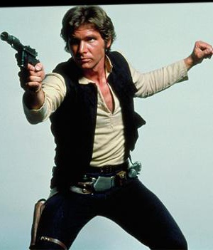 4. Хан Соло, капитан корабля. "Звездные войны"