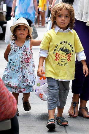 Вида и Леви МакКонахи, дети Мэттью МакКонахи