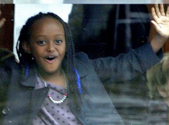 Захара Доли-Питт, дочь Анджелины Джоли и Брэда Питта