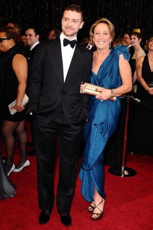 Джастин Тимберлейк с мамой Линн