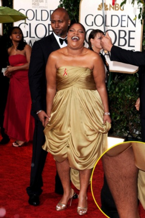 Моника Аймс-Джексон и ее небритые ноги