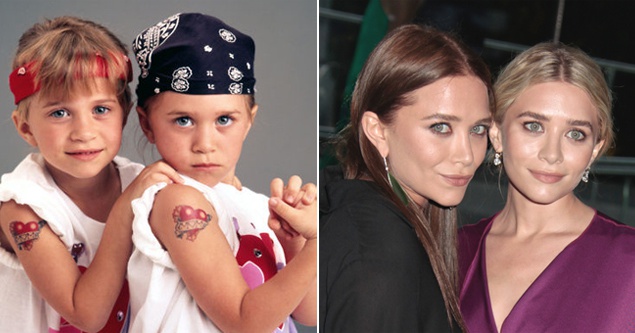 Кейт и Эшли Олсен