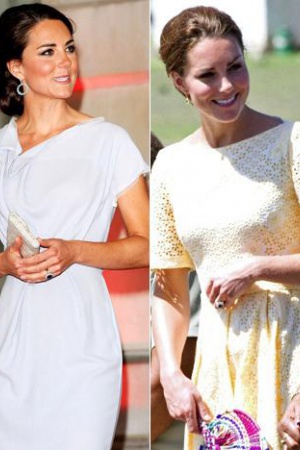 2. Кейт Миддлтон (Kate Middleton) Герцогиня Кембриджская была признана обладательницей самого "вкусного" классического стиля и его непревзойденной иконой. По долгу службы отдавая предпочтение классическим платьям и костюмам, 30-летняя Кейт всегда остается