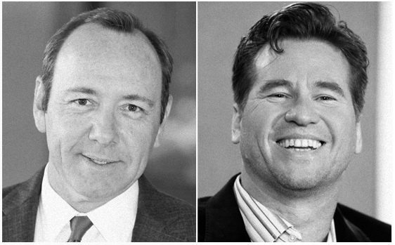 Кевин Спейси и Вэл Килмер Кевин Спейси и Вэл Килмер