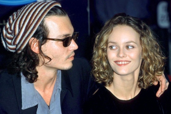 Джонни Депп и Ванесса Паради