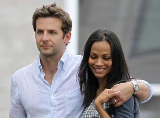 Брэдли Купер и Зои Салдана