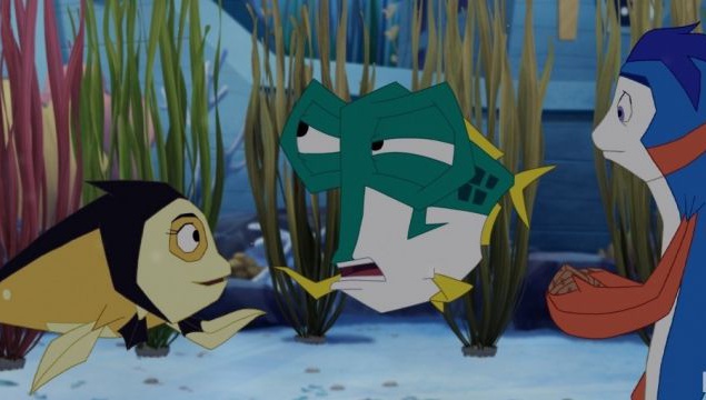 Мультфильм в формате 3D "<a href="http://kinoafisha.ua/films/hrabri-plavnik">Храбрый плавник</a> ". Забавная история о приключениях маленькой летучей рыбки по имени Кевин. Однажды, чтобы похвастаться, он отправляется к подводной Скале Славы, достать фамил Мультфильм в формате 3D "<a href="http://kinoafisha.ua/films/hrabri-plavnik">Храбрый плавник</a> ". Забавная история о приключениях маленькой летучей рыбки по имени Кевин. Однажды, чтобы похвастаться, он отправляется к подводной Скале Славы, достать фамил