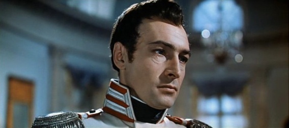 Вячеслав Тихонов в роли князя Андрея Болконского в ленте "Война и мир"