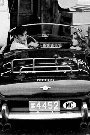 Джейн Фонда и Ален Делон