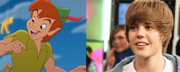 Питер Пен и Джастин Бибер