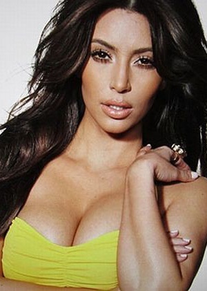 На десятом месте расположилась Ким Кардашьян