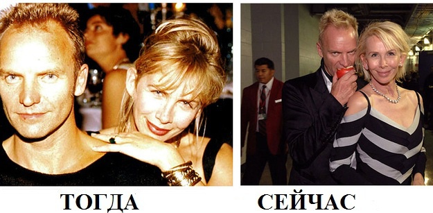 Стинг и Труди Стайлер, вместе с 1992 года.