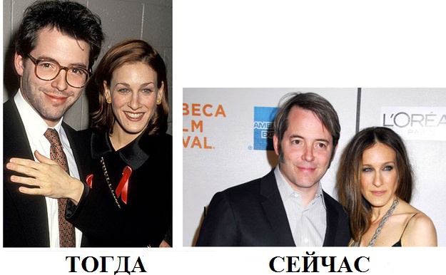 Мэттью Бродерик и Сара Джессика Паркер, вместе с 1997 года.