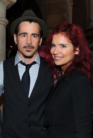 Колин Фаррелл со своей любимой сестрой Клодин