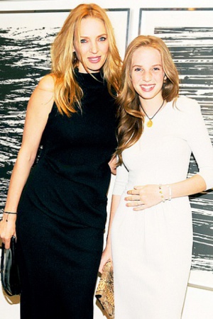 Ума Турман и Майя