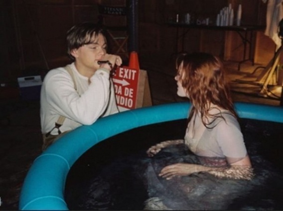 Леонардо ДиКаприо и Кейт Уинслет