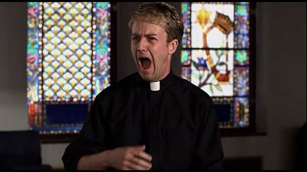 Эдвард Нортон — "Сохраняя веру"