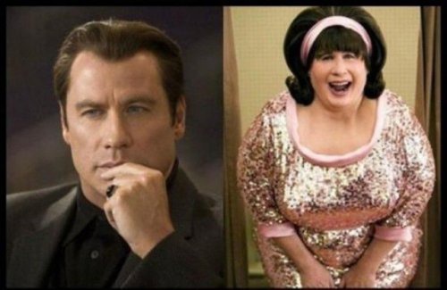 Джон Траволта – Эдна Тёрнблад в фильме "Лак для волос"