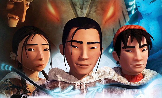 Мультфильм "Сарила". Лагерь эскимосов-кочевников находится под угрозой голода и вымирания. Шаман племени не в силах помочь, и людей охватывает отчаяние. Некоторые из них обретают надежду в древней легенде о далекой Сариле — земле, спрятанной среди леднико