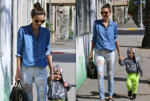 Флинн Блум, сын Миранды Керр и Орландо Блума