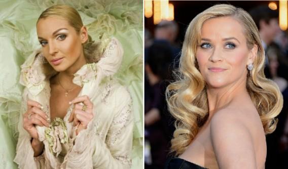 Анастасия Волочкова и Риз Уизерспун, 37 лет