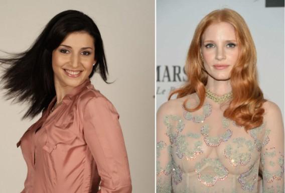 Жасмин и Джессика Честейн, 36 лет