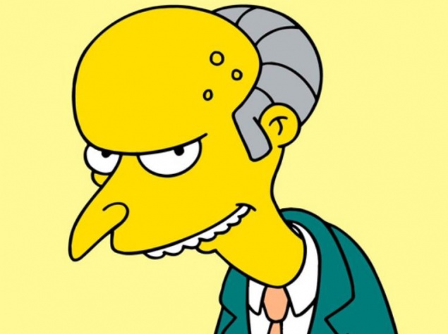 Чарльз Монтгомери Бернс ("Симпсоны") 1,5 млрд Чарльз Монтгомери Бернс ("Симпсоны") 1,5 млрд