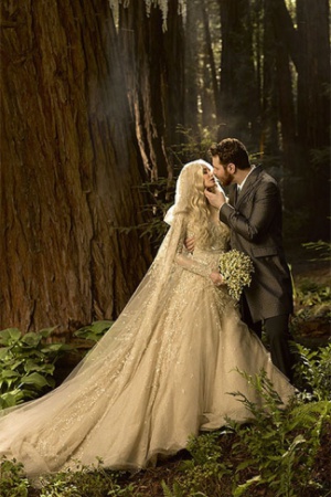 Александра Ленас и Шон Паркер