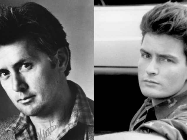 Мартин и Чарли Шин