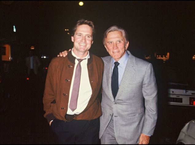 Кирк и Майкл Дуглас