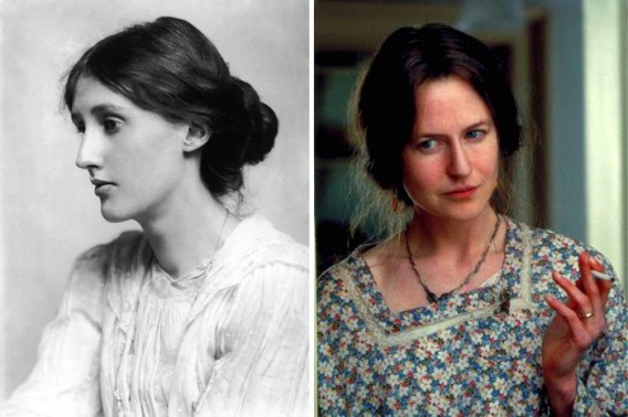 Британская писательница Вирджиния Вулф и Николь Кидман в фильме "Часы"