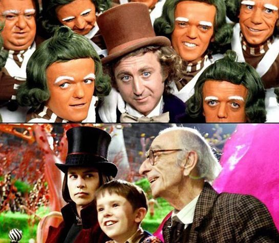 Вилли Вонка и шоколадная фабрика/Чарли и шоколадная фабрика