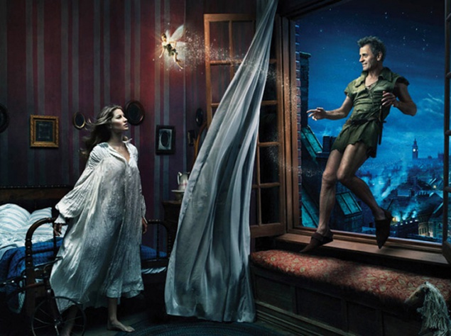 Венди, Питер Пэн и фея Динь-Динь: Жизель Бундхен, Михаил Барышников и Тина