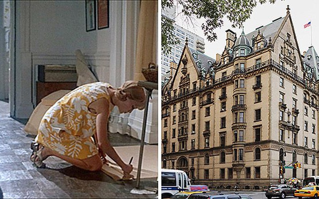 19. Квартира из фильма "Ребенок Розмари". Квартира из знаменитого фильма ужасов находится в здании Дакота в Нью-Йорке.