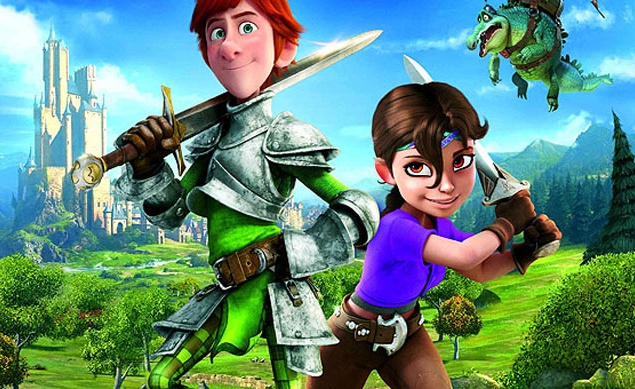 Мультфильм "Джастин и рыцари доблести" в 3D . Джастин с детства мечтает о рыцарстве, но его отец король видит мальчика придворным служащим в королевстве. Парень сбегает из дома в поисках приключений и встречает на пути доблестных рыцарей, которые обучают 