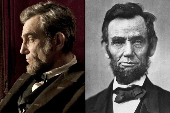 Дэниел Дэй-Льюис – президент Линкольн. Одно лицо))