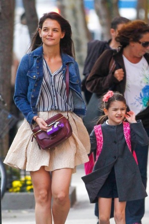 Кэти Холмс и Сури Круз Кэти Холмс и Сури Круз