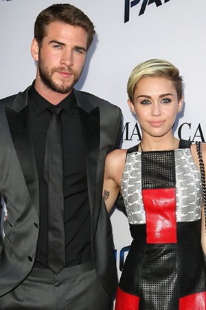 Майли Сайрус и Лиам Хемсворт