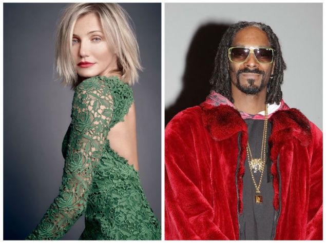 Камерон Диаз и Снуп Догг