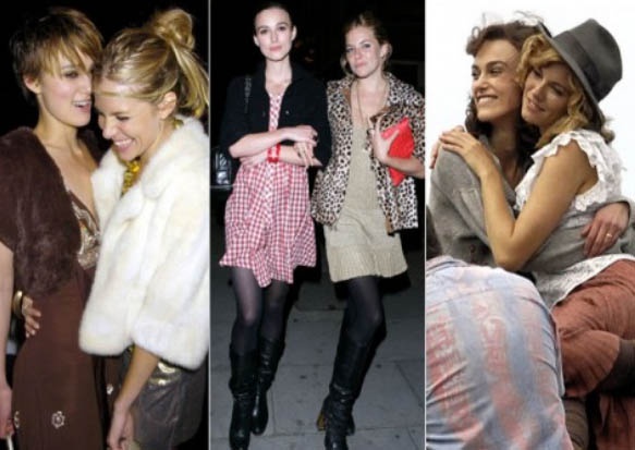 Сиена Миллер и Кира Найтли