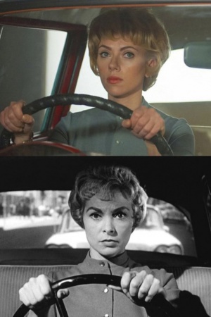 Скарлетт Йоханссон и Джанет Ли. "Хичкок". Скарлетт Йоханссон и Джанет Ли. "Хичкок".