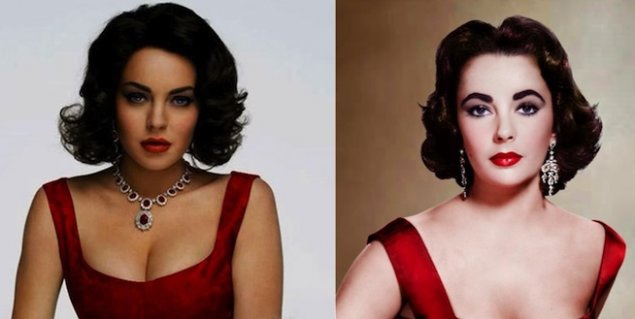 Линдси Лохан и Элизабет Тейлор. "Лиз и Дик". Линдси Лохан и Элизабет Тейлор. "Лиз и Дик".