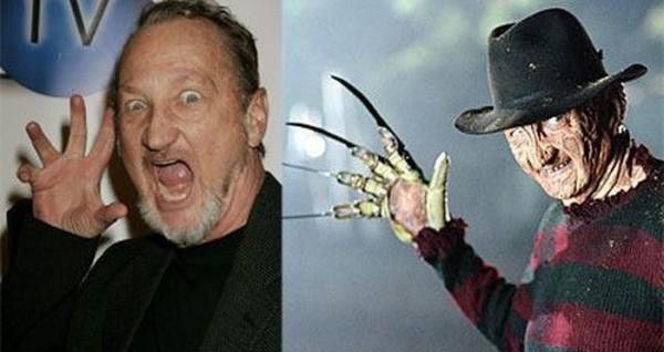 После сериала Кошмар на улице Вязов (Nightmare on Elm Street), где Фредди Крюгер взрезает животы своих жертв кошмарными ножами, прославился актер Роберт Энглунд. Но как? В маске серийного убийцы с обезображенным лицом! О своих 8 фильмах-сериалах он говори После сериала Кошмар на улице Вязов (Nightmare on Elm Street), где Фредди Крюгер взрезает животы своих жертв кошмарными ножами, прославился актер Роберт Энглунд. Но как? В маске серийного убийцы с обезображенным лицом! О своих 8 фильмах-сериалах он говори